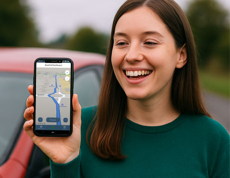 Free RSA test routes app